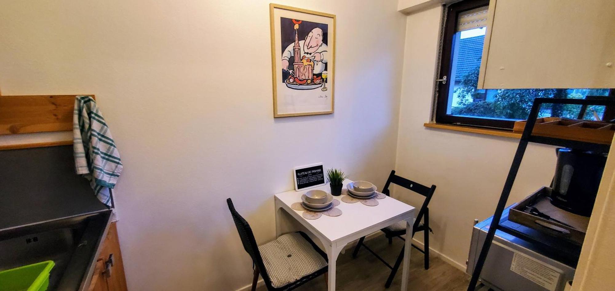 Studio Rdc Calme Avec Parking Ferme Pres Autoroute Et Tram C Mulhouse Dış mekan fotoğraf